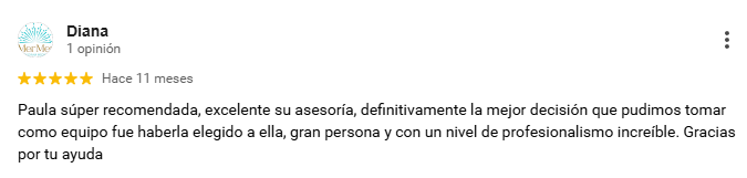 testimonios paula web diseño web para pymes y automatización con IA para tu negocio